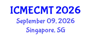 International Conference on Microlectronics, Electronic Components, Materials and Technology (ICMECMT) September 09, 2026 - Singapore, Singapore