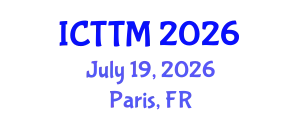 International Conference on Textile Technology and Materials (ICTTM) July 19, 2026 - Paris, France