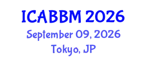 International Conference on Architecture and Bio-based Building Materials (ICABBM) September 09, 2026 - Tokyo, Japan