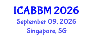 International Conference on Architecture and Bio-based Building Materials (ICABBM) September 09, 2026 - Singapore, Singapore