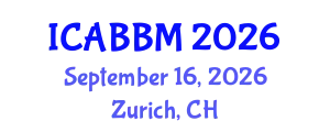 International Conference on Architecture and Bio-based Building Materials (ICABBM) September 16, 2026 - Zurich, Switzerland