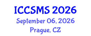 International Conference on Crystallographic, Spectroscopic and Materials Science (ICCSMS) September 06, 2026 - Prague, Czechia