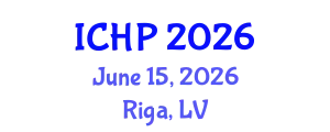 International Conference on Health Psychology (ICHP) June 15, 2026 - Riga, Latvia