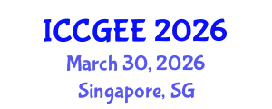 International Conference on Corporate Governance in Emerging Economies (ICCGEE) March 30, 2026 - Singapore, Singapore