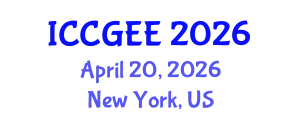 International Conference on Corporate Governance in Emerging Economies (ICCGEE) April 20, 2026 - New York, United States
