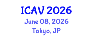 International Conference on Acoustics and Vibration (ICAV) June 08, 2026 - Tokyo, Japan
