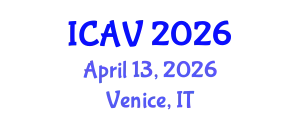 International Conference on Acoustics and Vibration (ICAV) April 13, 2026 - Venice, Italy