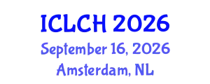 International Conference on Law, Culture and the Humanities (ICLCH) September 16, 2026 - Amsterdam, Netherlands