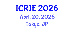 International Conference on Research, Innovation and Entrepreneurship (ICRIE) April 20, 2026 - Tokyo, Japan
