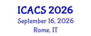 International Conference on Agronomy and Crop Sciences (ICACS) September 16, 2026 - Rome, Italy