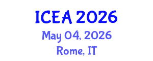 International Conference on Electromagnetics and Applications (ICEA) May 04, 2026 - Rome, Italy