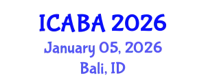 International Conference on Architectural and Building Acoustics (ICABA) January 05, 2026 - Bali, Indonesia