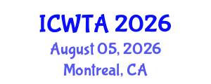 International Conference on Wind Tunnel Aerodynamics (ICWTA) August 05, 2026 - Montreal, Canada