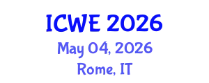 International Conference on Wind Engineering (ICWE) May 04, 2026 - Rome, Italy