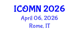 International Conference on Optical MEMS and Nanophotonics (ICOMN) April 06, 2026 - Rome, Italy