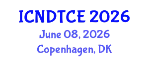 International Conference on Non-Destructive Testing in Civil Engineering (ICNDTCE) June 08, 2026 - Copenhagen, Denmark