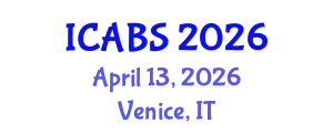 International Conference on Applications of Building Simulation (ICABS) April 13, 2026 - Venice, Italy