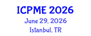 International Conference on Polymer and Material Engineering (ICPME) June 29, 2026 - Istanbul, Turkey