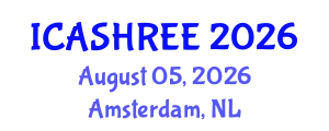 International Conference on Agriculture Science, Horticulture Research and Environment Engineering (ICASHREE) August 05, 2026 - Amsterdam, Netherlands