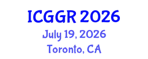 International Conference on Genetics and Genome Research (ICGGR) July 19, 2026 - Toronto, Canada