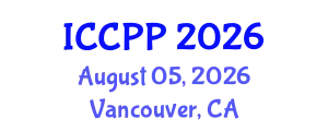 International Conference on Cognitive Psychology and Psycholinguistics (ICCPP) August 05, 2026 - Vancouver, Canada