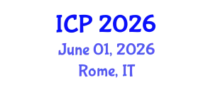 International Conference on Psychoanalysis (ICP) June 01, 2026 - Rome, Italy