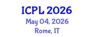International Conference on Psychoanalysis and Lacan (ICPL) May 04, 2026 - Rome, Italy