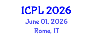 International Conference on Psychoanalysis and Lacan (ICPL) June 01, 2026 - Rome, Italy