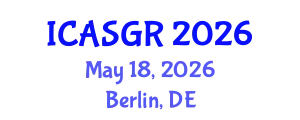 International Conference on Animal Sciences and Genetic Research (ICASGR) May 18, 2026 - Berlin, Germany