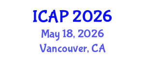 International Conference on Animal Physiology (ICAP) May 18, 2026 - Vancouver, Canada
