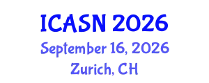 International Conference on Animal Science and Nutrition (ICASN) September 16, 2026 - Zurich, Switzerland