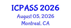 International Conference on Physical Activity and Sports Science (ICPASS) August 05, 2026 - Montreal, Canada