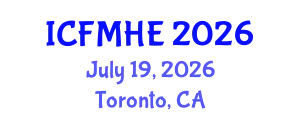 International Conference on Fluid Mechanics and Hydraulic Engineering (ICFMHE) July 19, 2026 - Toronto, Canada