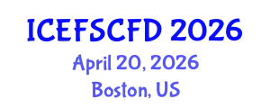 International Conference on Experimental Fluid Science and Computational Fluid Dynamics (ICEFSCFD) April 20, 2026 - Boston, United States