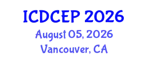 International Conference on Developing Countries and Economic Problems (ICDCEP) August 05, 2026 - Vancouver, Canada