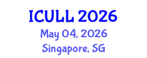 International Conference on Urdu Language and Linguistics (ICULL) May 04, 2026 - Singapore, Singapore
