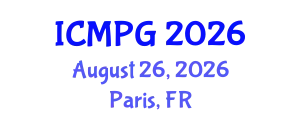 International Conference on Mineral Processing and Geochemistry (ICMPG) August 26, 2026 - Paris, France