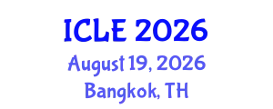 International Conference on Linguistics and Education (ICLE) August 19, 2026 - Bangkok, Thailand