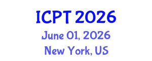 International Conference on Pharmacology and Therapeutics (ICPT) June 01, 2026 - New York, United States