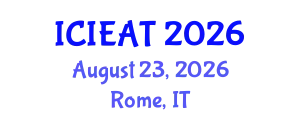 International Conference on Industrial Engineering and Automation Technology (ICIEAT) August 23, 2026 - Rome, Italy