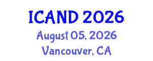 International Conference on Animal Diseases and Nutrition (ICAND) August 05, 2026 - Vancouver, Canada