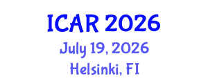 International Conference on Anthropology of Religion (ICAR) July 19, 2026 - Helsinki, Finland