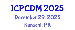 International Conference on Physical Cosmology and Dark Matter (ICPCDM) December 29, 2025 - Karachi, Pakistan