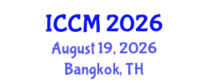 International Conference on Celestial Mechanics (ICCM) August 19, 2026 - Bangkok, Thailand