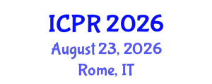 International Conference on Psychology of Religion (ICPR) August 23, 2026 - Rome, Italy