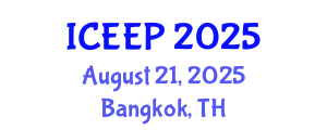 International Conference on Educational and Environmental Psychology (ICEEP) August 21, 2025 - Bangkok, Thailand