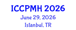 International Conference on Community Psychology and Mental Health (ICCPMH) June 29, 2026 - Istanbul, Turkey
