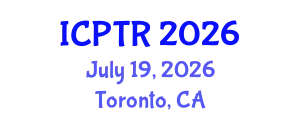 International Conference on Physical Therapy and Rehabilitation (ICPTR) July 19, 2026 - Toronto, Canada