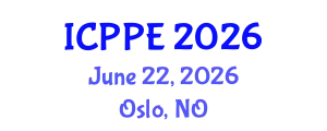 International Conference on Positive Psychology and Education (ICPPE) June 22, 2026 - Oslo, Norway