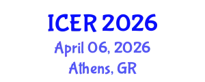International Conference on Energy Recovery (ICER) April 06, 2026 - Athens, Greece